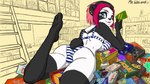 Rating: q
ID: 4825854
Date: 2024-06-03 08:33:38 -0400
Status: active
Score: 12
absurd_res anthro bear bikini board_game board_game_panda_(mr._woland) clothed clothing ear_piercing feet female giant_panda hair hi_res humanoid_feet lying mammal mr._woland multicolored_body multicolored_eyes on_front pattern_clothing piercing pink_hair plantigrade solo striped_clothing stripes swimwear two-piece_swimsuit two_tone_body two_tone_eyes post #4825854