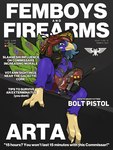 Rating: q
ID: 5565961
Date: 2025-05-12 00:54:23 -0400
Status: active
Score: 70
3:4 3_toes anthro arta_aere avian beak belt bird blue_body blue_feathers bolt_pistol bulge clothed clothing cover english_text eyelashes feathers feet femboy femboys_and_firearms fluffy galliform gloves green_body green_eyes green_feathers gun hair handwear hat headgear headwear hi_res highlights_(coloring) magazine_cover male marcus_gray partially_clothed peacock_feather peafowl phasianid ranged_weapon solo tail tail_feathers talons text toes underwear warhammer_(franchise) warhammer_40000 weapon post #5565961