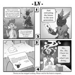 1:1 alternate_species arthropod changeling comic dialogue dragon english_text female feral friendship_is_magic hasbro hi_res insect lepidopteran letter male monochrome moth my_little_pony mythological_creature mythological_scalie mythology quadruped queen_chrysalis_(mlp) reformed_changeling scalie spike_(mlp) text thorax_(mlp) url vavacung