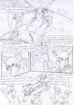 aircraft airship anthro asking asking_another asking_what asking_why black_and_white canid canine chair clothing cloud comic command command_to_surrender command_to_trust dasyuromorph dialogue doctor_watson english_honorific english_text eyewear female fur furniture glasses group gun honorific inner_monologue jacket kitfox-crimson linked_speech_bubble loading_gun macropod male mammal marsupial monochrome multicolored_body multicolored_fur name_drop name_in_dialogue novus_(kitfox-crimson) onomatopoeia open_mouth pointy_speech_bubble procyonid profanity question raccoon ranged_weapon recently_extinct_species rumour_(kitfox-krimson) sketch sky skyscape sound_effects speech_bubble stolen_generation talking_to_another text thinking thought_bubble thylacine topwear trio two_tone_body two_tone_fur vehicle weapon yes-no_question yiff_field_technology