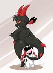 Rating: q
ID: 3608978
Date: 2022-10-05 19:59:25 -0400
Status: active
Score: 156
2022 anthro black_body black_sclera black_tail blush body_worship butt butt_worship chikn_nuggit dragon duo fur fwench_fwy_(chikn_nuggit) grin hands_on_ears hi_res holding_both_ears horn iscream_(chikn_nuggit) kneeling lagomorph leporid mammal mythological_creature mythological_scalie mythology nonbinary_(lore) nude oniei open_mouth rabbit red_eyes red_horn scalie signature size_difference smile tail teeth white_body white_ears white_fur white_tail post #3608978