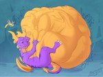 Rating: q
ID: 5057325
Date: 2024-09-17 20:05:55 -0400
Status: active
Score: 119
2024 abdominal_bulge activision anthro anthro_prey belly big_belly blitzit blitzit_(character) body_outline dragon european_mythology feral feral_pred hi_res horn huge_belly hyper hyper_belly imprint lying male male_pred mythological_creature mythological_scalie mythology on_back purple_body purple_scales rumbling_stomach scales scalie signature size_difference smaller_pred soft_vore sparx spyro spyro_the_dragon tail tongue tongue_out vore western_dragon yellow_body yellow_scales post #5057325