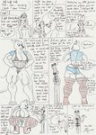 abs anthro arctic_fox big_breasts big_muscles breasts canid canine clothing comic dialogue dirty_talk dirtyredpaint disney duo english_text female fox hi_res huge_breasts jack_savage kissing lagomorph leporid male male/female mammal muscular muscular_female nude profanity rabbit size_difference skye_(zootopia) smaller_male speech_bubble text tight_clothing true_fox zootopia