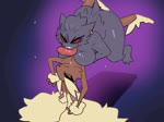Rating: e
ID: 3400285
Date: 2022-06-19 14:25:14 -0400
Status: active
Score: 543
aggressive aggressive_humping animated anthro anthro_on_anthro big_butt big_ears bodily_fluids breasts brown_body brown_fur butt cowgirl_position dominant dominant_female duo ear_piercing eyebrows eyelashes female floppy_ears freckled_butt freckled_shoulders freckles from_front_position fur gaz_(poogyl) generation_1_pokemon generation_4_pokemon gengar ghost grin lagomorph levitating levitation long_ears long_tongue lop_ears lopunny lupe_(poogyl) male male/female mammal nintendo no_sound nude on_bottom on_top piercing pokemon pokemon_(species) poogyl purple_body sex short_playtime smile spirit submissive submissive_male sweat teeth thick_thighs tongue tongue_out webm wide_hips post #3400285