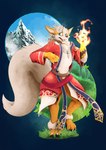 Rating: s
ID: 5395417
Date: 2025-02-24 17:54:15 -0500
Status: active
Score: 9
anthro arcanine clothing dexterthederg fire full-length_portrait generation_1_pokemon hi_res male nintendo painting_(artwork) pinup pokemon pokemon_(species) portrait pose robe solo post #5395417