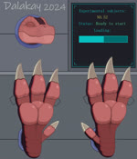 animated anthro dalakay dinosaur feet foot_fetish helpless hi_res huge_filesize laugh male male/male paws prehistoric_species reptile scalie soles solo struggling theropod tickling torture trapped tyrannosaurid tyrannosauroid tyrannosaurus tyrannosaurus_rex webm