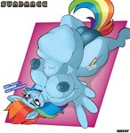 Rating: e
ID: 5571642
Date: 2025-05-14 12:52:32 -0400
Status: active
Score: 38
2025 abdominal_bulge absurd_res anthro artist_name balls big_breasts blue_body body_outline border breasts bunnyboi0108 english_text equid equine friendship_is_magic genitals gynomorph hair hasbro hi_res hooves huge_breasts intersex lying mammal multicolored_hair my_little_pony mythological_creature mythological_equine mythology nipples nude on_back pegasus pink_background pink_eyes rainbow_dash_(mlp) rainbow_hair simple_background solo text unguligrade vore white_border wings post #5571642