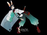 Rating: s
ID: 4946019
Date: 2024-07-27 12:45:19 -0400
Status: active
Score: 19
2024 alpha_channel arm_tattoo asian_clothing clothing dated footwear hi_res high_heels jojo_pose kittydee lagomorph leporid mammal rabbit shoes simple_background solo tattoo transparent_background post #4946019