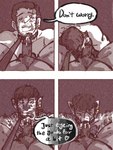Rating: e
ID: 5293538
Date: 2025-01-07 15:45:15 -0500
Status: active
Score: 64
3:4 anthro bdsm belly black_nose body_hair canid canine canis clothing collar comic dialogue digital_media_(artwork) duo ear_piercing ear_ring first_person_view genitals glowing glowing_eyes growth happy_trail hi_res human initiation inside leash leash_pull leashed_collar leashed_pov leather licking looking_at_viewer male male/male mammal mid_transformation morgsts mythological_canine mythological_creature mythology nude oral penile penis penis_lick petplay piercing pubes ring_piercing roleplay sex simple_background sitting snout snout_growth species_transformation speech_bubble text tongue transformation transformation_through_sex werecanid werecanine werecreature werewolf wolf post #5293538