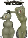 Rating: q
ID: 443948
Date: 2014-02-17 01:44:46 -0500
Status: active
Score: 6
2014 3:4 big_butt breasts butt duo english_text eyelashes female frown glistening happy head_cannon hi_res humanoid living_machine living_tank living_vehicle looking_at_viewer looking_back machine navel nose_cannon not_furry nude presenting presenting_hindquarters raised_arm red_eyes shadow simple_background smile tank_(vehicle) text vehicle what_has_science_done white_background world_of_tanks yellow_eyes zinzoa post #443948