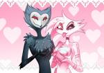 Rating: q
ID: 2109180
Date: 2020-01-07 14:01:12 -0500
Status: active
Score: 151
2019 angel_dust arachnid arthropod avian bird black_sclera breast_grab breasts chest_tuft choker demon detailed_background duo eyeshadow feathers femboy fluffy gynomorph hand_on_breast hazbin_hotel heart_eyes heart_symbol helluva_boss hi_res intersex jewelry makeup male male_(lore) markings multi_limb necklace nude owl red_eyes ryouart sharp_teeth size_difference smile spider stolas_(helluva_boss) teeth tongue tongue_out tuft post #2109180