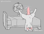 Rating: e
ID: 2883993
Date: 2021-08-17 19:28:37 -0400
Status: active
Score: 374
2021 animal_genitalia animal_penis anthro artist_name bed biped blush bodily_fluids canine_genitalia canine_penis dialogue digital_media_(artwork) electric_fan english_text erection furniture generation_2_pokemon genital_fluids genitals gowiththephlo handstand knot male nintendo onomatopoeia penis pillow pokemon pokemon_(species) precum solo sound_effects text throbbing throbbing_penis twitter_handle typhlosion upside_down white_text post #2883993
