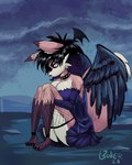 Rating: s
ID: 5568141
Date: 2025-05-12 22:01:02 -0400
Status: active
Score: 9
alternative_fashion anthro artist_name bat-eared_fox bat_wings big_breasts black_clothing black_hair black_legwear black_thigh_highs black_wings boker breasts canid canine clothed clothing digital_media_(artwork) dress emo eyeshadow feathered_wings feathers female fishnet_clothing fishnet_legwear fishnet_thigh_highs fox fur goth hair head_wings hi_res laura_derose legwear makeup mammal membrane_(anatomy) membranous_wings red_eyes signature solo text thigh_highs unusual_wing_placement wings post #5568141