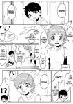 alternate_version_at_source anthro better_version_at_source bottomwear child clothing comic deer dialogue english_text hard_translated hi_res human kaminosaki locker_room male mammal monochrome right_to_left shikame_akihiro shirt shorts sportswear takuya_yamashita tank_top text third-party_edit topwear translated translation_edit young young_anthro young_human young_male