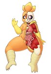 Rating: e
ID: 4213210
Date: 2023-08-04 14:44:14 -0400
Status: active
Score: 29
2023 4_fingers 4_toes absurd_res ambiguous_gender anthro avian avian_feet beak belly_overhang biological_illustration biped bird black_sclera bone circle_eyebrows claws colored cross_section curved_beak digital_media_(artwork) dreamscreep exposed_bone exposed_muscle eyebrows fat_tissue feather_tuft feathers featureless_chest featureless_crotch feet fingers full-length_portrait generation_3_pokemon gloves_(marking) gore guts heart_(organ) heel_claw hi_res intestines liver lung markings nintendo nude orange_body orange_feathers organs painless_gore pokemon pokemon_(species) portrait procreate_(artwork) pupils purple_eyes rib_cage shaded short_beak simple_background sitting skull skull_head slightly_chubby slightly_chubby_anthro solo stomach technical_illustration thick_thighs toe_claws toes torchic torchy tuft vein vivisection white_background white_pupils wide_hips wounded yellow_markings post #4213210