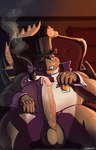 Rating: e
ID: 5468554
Date: 2025-03-31 14:29:42 -0400
Status: active
Score: 43
alcohol alligator alligatorid anthro balls belly beverage big_penis big_tail bodily_fluids bookshelf chair classy claws clothing collar container crocodilian cuff_links cup double_chin drinking_glass dripping finger_claws fireside foreskin furniture genital_fluids genitals gentleman glass glass_container glass_cup hat headgear headwear hi_res holding_glass holding_object looking_at_viewer lounging male moobs nipples obese obese_anthro obese_male overbite overweight overweight_anthro overweight_male painting papyreit pecs penis pipe precum precum_drip precum_on_penis reptile retracted_foreskin scalie sharp_teeth sitting smile smiling_at_viewer smoke smoking smoking_pipe solo study tail teeth tobacco top_hat victorian wallpaper_(decoration) whiskey whiskey_glass post #5468554