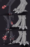 2023 3_toes 4_toes 9:14 ambiguous_gender ambiguous_species anthro anthro_on_anthro anthro_penetrated anthro_penetrating anthro_penetrating_anthro artist_name barefoot black_claws bodily_fluids canid claws close-up cum cum_drip cum_on_feet cum_on_ground cum_on_leg cum_on_paw cum_on_self cum_string dangling_doggystyle dangling_legs digital_media_(artwork) digitigrade doggystyle dripping duo epic_poggers_amongus faceless_character faceless_male feet foot_focus from_behind_position genital_fluids grey_background grey_body grey_skin hi_res hindpaw imminent_sex leaking_cum leg_focus male mammal meme midair mostly_offscreen_character motion_lines obscured_penetration offscreen_sex on_one_leg pawpads paws penetration phox_(frickinpony) pink_pawpads redraw scalie sequence sex shaded shaking silver_(frickinpony) simple_background size_difference standing suggestive toe_claws toes trembling v3nusbby white_claws