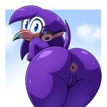 Rating: e
ID: 5608550
Date: 2025-05-30 03:49:47 -0400
Status: active
Score: 5
2025 anthro anus areola avian beak bent_over biped bird blue_eyes blush blush_lines bodily_fluids breasts butt electronics female genitals headphones headphones_around_neck hi_res hyoumaru looking_at_viewer looking_back looking_back_at_viewer nipples nude presenting presenting_hindquarters purple_body pussy raised_tail rear_view sega simple_background small_breasts solo sonic_the_hedgehog_(series) sweat tail toucan post #5608550