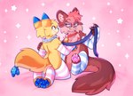 Rating: s
ID: 5447441
Date: 2025-03-21 13:17:22 -0400
Status: active
Score: 7
ambiguous_gender anthro appliei arm_warmers armwear big_feet blue_arm_warmers blue_armwear blue_clothing blue_collar blue_eyes blue_leash blue_legwear blue_nose blue_pawpads blue_tail_feathers blue_thigh_highs blush blush_lines brown_body brown_fur canid canine canis chips_savacha clothing collar domestic_ferret duo ear_tuft eye_contact eyewear eyewear_only featureless_crotch feet fishbait fur glasses glasses_only hair hi_res hybrid leash legwear long_tail looking_at_another male mammal markings mustelid musteline nude orange_eyes pattern_clothing pattern_legwear pattern_thigh_highs pawpads paws pink_arm_warmers pink_armwear pink_background pink_clothing pink_eyes pink_legwear pink_pawpads pink_thigh_highs rectangular_glasses red_collar red_hair simple_background smug sparkles star stoat striped_clothing striped_legwear striped_markings striped_thigh_highs stripes tail thigh_highs true_musteline tuft wearing_glasses weasel wolf yellow_body yellow_fur post #5447441