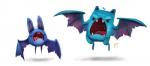 ambiguous_gender angry bat black_eyes digital_media_(artwork) digital_painting_(artwork) duo eyes_closed generation_1_pokemon golbat mammal membrane_(anatomy) membranous_wings nintendo open_mouth piper_thibodeau pokemon pokemon_(species) simple_background teeth tongue white_background wings zubat