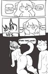 anthro anus asking asking_another base_three_layout blockage_(layout) breasts brother_(lore) brother_and_sister_(lore) butt censored censored_genitalia censored_pussy comic dialogue domestic_cat english_text felid feline felis female four_frame_image ganghandog genitals hair horizontal_blockage incest_(lore) male mammal pawpads presenting presenting_hindquarters pussy question sibling_(lore) sister_(lore) speech_bubble tail talking_to_another talking_to_partner text three_row_layout yes-no_question