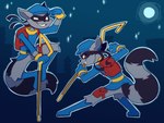Rating: s
ID: 5205989
Date: 2024-11-26 00:48:25 -0500
Status: active
Score: 134
2024 4:3 anthro backpack balancing belt biped blue_clothing blue_gloves blue_handwear blue_hat blue_headwear blue_shirt blue_topwear boots bottomless bottomless_anthro bottomless_male brown_eyes cane city city_background clothed clothing digital_media_(artwork) eye_mask featureless_crotch flat_cap fluffy fluffy_tail footwear full_moon fur gloves grey_body grey_fur handwear hat headgear headwear hi_res knee_boots knee_highs legwear looking_at_viewer male mammal markings mask moon night procyonid raccoon shirt shoes sky sly_cooper sly_cooper's_cane sly_cooper_(series) smile solo sony_corporation sony_interactive_entertainment staff star starry_sky striped_markings striped_tail stripes sucker_punch_productions tail tail_markings topwear whygena post #5205989