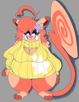 Rating: q
ID: 5443358
Date: 2025-03-19 10:49:24 -0400
Status: active
Score: 6
accessory ahoge alolan_form alolan_raichu anthro belly belly_overhang big_belly big_breasts bottomless breasts cleavage_cutout clothed clothing cowprintsoda cutout female generation_7_pokemon hair hi_res looking_aside mammal markings murid murine nintendo orange_body orange_markings overweight overweight_anthro overweight_female pixel_(cowprintsoda) pokemon pokemon_(species) pokemorph regional_form_(pokemon) rodent short_stack solo sweater sweater_only thick_thighs topwear topwear_only trans_(lore) trans_woman_(lore) turtleneck white_cheeks wide_hips yellow_clothing yellow_sweater yellow_topwear post #5443358