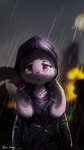 Rating: s
ID: 3812614
Date: 2023-01-15 01:29:36 -0500
Status: active
Score: 44
9:16 anthro blurred_background bodily_fluids bow_(feature) breasts buckteeth bunnie_(him_army) clothing collarbone crying drawstring female floppy_ears fur hair half-closed_eyes hi_res him_army hood hoodie jacket lagomorph leporid light looking_at_viewer mammal moody narrowed_eyes open_mouth pink_body pink_fur rabbit raining red_eyes sad short_hair small_breasts small_mouth soaked solo tears teeth topwear wet post #3812614