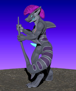 Rating: e
ID: 4383334
Date: 2023-10-30 15:26:20 -0400
Status: active
Score: 2
3d_(artwork) 4_fingers 5:6 anthro blackpanthress blue_sclera claws digital_media_(artwork) digitigrade ear_piercing fingers fish genitals grey_body hair hi_res holding_tail male marine markings modelling mohawk open_mouth open_smile penis piercing purple_hair shark sharp_teeth simple_background smile solo standing tail tattoo teeth thresher toe_claws post #4383334