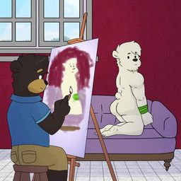 Rating: q
ID: 3276745
Date: 2022-04-13 17:06:37 -0400
Status: active
Score: 7
1:1 anonymous_artist anthro bear big_butt black_bear blake_(tonycomics) butt clothing colored_nails duo feet hair hands_behind_back male mammal mike_(tonycomics) modelling moon_bear muscular muscular_male nails nude nude_modelling polar_bear tonycomics ursine post #3276745