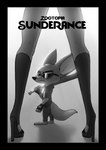 2021 ambiguous_gender anthro barefoot baseball_bat bat_(object) biped black_border border canid canine clothed clothing disney duo english_text eyewear feet fennec_fox fingerless_gloves finnick_(zootopia) footwear fox foxxj furgonomics gloves grey_background handwear head_tuft hi_res high_heels holding_object inner_ear_fluff knee_highs knee_socks legwear looking_at_viewer male mammal monochrome shoes simple_background size_difference socks solo_focus standing sunglasses tail tail_clothing text toeless_footwear toeless_socks true_fox tuft zootopia