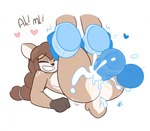 anthro anthro_on_anthro balls big_butt big_penis blue_body blue_fur blush bodily_fluids breasts brown_eyes brown_hair butt canid canine clothed clothing cum cum_in_pussy cum_inside deer dialogue doe_(alfa995) duo english_text erection eyes_closed faceless_character faceless_male female female_penetrated fluffy fluffy_tail fox from_front_position fur genital_fluids genitals hair heart_symbol interspecies kili_(kilinah) kilinah knot looking_pleasured lying male male/female male_penetrating male_penetrating_female mammal missionary_position nude on_back open_mouth open_smile orgasm orgasm_face partially_clothed penetration penile penile_penetration penis penis_in_pussy sex smile speech_bubble tail teeth text thick_thighs vaginal vaginal_fluids vaginal_penetration