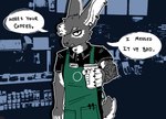 Rating: s
ID: 5640155
Date: 2025-06-13 18:27:40 -0400
Status: pending
Score: 11
alternative_fashion anthro apron barista biped clenched_teeth clothing ear_piercing ear_ring emo facial_piercing green_apron green_clothing lagomorph leporid looking_at_viewer male mammal nose_piercing nose_ring photo_background photography_(artwork) piercing profanity rabbit ring_piercing snafuqd solo teeth post #5640155