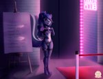 Rating: e
ID: 5249324
Date: 2024-12-17 18:30:02 -0500
Status: active
Score: 97
absurd_res anthro artist_logo clothed clothing clothing_lift crop_top crotchless_clothing crotchless_panties crotchless_underwear dark_theme detailed_background digital_media_(artwork) digital_painting_(artwork) english_text female fishnet_clothing fishnet_legwear full-length_portrait hi_res inside legwear lingerie logo looking_at_viewer mammal mephitid midnightgospel painting_(artwork) panties portrait prostitution shaded shirt shirt_lift showing_chest sign skunk soft_shading solo standing stockings text three-quarter_view topwear underwear post #5249324