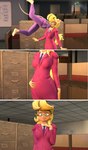 Rating: q
ID: 4408979
Date: 2023-11-11 20:57:17 -0500
Status: active
Score: -3
3d_(artwork) absurd_res anthro belly belly_rub big_belly blonde_hair blue_eyes bottomwear callie_briggs chip_'n_dale chip_'n_dale_rescue_rangers clothing comic deputy deputy_mayor digital_media_(artwork) disney domestic_cat eye_changing eye_color_transformation eyewear felid feline felis female female/female female_pred female_prey fur gadget_hackwrench glasses green_eyes hair hammerspace hammerspace_vore hanna-barbera hi_res human human_pred mammal mayor mechanic mouse murid murine necktie nhokngotau oral_vore orange_body orange_fur pink_bottomwear pink_clothing pink_outfit pink_skirt pink_suit possession purple_necktie rodent rubbing shirt skirt suit swat_kats tail topwear vore white_clothing white_shirt white_topwear yellow_tail post #4408979