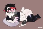 Rating: e
ID: 4775503
Date: 2024-05-10 23:37:06 -0400
Status: active
Score: 163
absurd_res animal_genitalia animal_penis anthro black_hair black_penis blush bodily_fluids bottomless bottomless_male breath cellphone clothed clothing cum cum_pool cumshot domestic_rabbit ejaculation electronics equine_genitalia equine_penis erection eyeshadow eyewear fur genital_fluids genitals glasses hair hi_res highlights_(coloring) holding_cellphone holding_object holding_phone holding_smartphone lagomorph latex latex_clothing latex_legwear latex_thigh_highs legwear leporid lop_rabbit lying makeup male mammal masturbation multicolored_hair on_side open_mouth oryctolagus pandear pebbles_(pebbles_or_bebbles) penile penile_masturbation penis phone pillow pink_eyes rabbit red_highlights shirt simple_background smartphone solo steam sweat thick_thighs thigh_highs topwear two_tone_hair wearing_glasses white_body white_fur wide_hipped_male wide_hips post #4775503