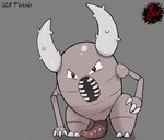 animal_genitalia animal_penis arthropod big_penis biped digital_media_(artwork) erection feral generation_1_pokemon genitals hi_res insect looking_at_viewer male nintendo open_mouth penis pinsir pokemon pokemon_(species) rapistwerewolf simple_background solo tapering_penis text