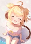 Rating: s
ID: 2332274
Date: 2020-07-16 08:38:56 -0400
Status: active
Score: 46
2020 5_fingers ahoge andira_(granblue_fantasy) animal_humanoid blonde_hair blue_clothing blush bottomwear breasts brown_ears brown_tail clothed clothing cute_fangs cygames digital_media_(artwork) erune eyes_closed fangs female female_humanoid fingers granblue_fantasy hair happy hi_res high-angle_view humanoid kimblee_(artist) mammal mammal_humanoid monkey_humanoid navel off_shoulder open_mouth pink_clothing portrait primate primate_humanoid short_hair shorts sitting small_breasts smile solo tail teeth three-quarter_portrait tongue water post #2332274