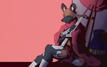 Rating: s
ID: 5576087
Date: 2025-05-16 07:22:43 -0400
Status: active
Score: 28
african_wild_dog anthro bandage canid canine cape clothing eyes_closed female hi_res hooped_ear_ring jowoc_art mammal melee_weapon pottery rain_world references resting sang:_the_desert_blade sang_(sang:_the_desert_blade) solo sword videocult weapon post #5576087