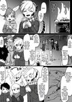 animal_humanoid anthro child clothing comic deer dialogue english_text fire group hard_translated hi_res human humanoid kaminosaki lagomorph leporid male mammal monochrome open_mouth rabbit right_to_left scalie scalie_humanoid shikame_akihiro takuya_yamashita text third-party_edit translated translation_edit young young_anthro young_human young_humanoid young_male yuuya_habu