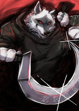 Rating: s
ID: 5687476
Date: 2025-07-05 08:26:31 -0400
Status: active
Score: 46
2023 anthro arm_wrapping arm_wraps black_cloak black_clothing black_nose canid canine canis cheek_tuft cloak clothing colored death_(puss_in_boots) dreamworks dual_wielding facial_markings facial_tuft fluffy fur fuzzy glistening glistening_weapon grey_body grey_fur gunso_p head_markings head_tuft hi_res holding_melee_weapon holding_object holding_polearm holding_weapon inner_ear_fluff looking_at_viewer male mammal markings mask_(marking) melee_weapon polearm poncho puss_in_boots_(franchise) red_background red_eyes sickle simple_background smile smirk solo tuft weapon white_body white_fur wolf wrapped_arms wraps post #5687476