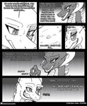 2017 alternating_focus anthro bandage blockage_(layout) brother_(lore) brother_and_sister_(lore) comic dragon duo english_text female food grin hi_res horizontal_blockage horn if_hell_had_a_taste key male mars_fidchell monochrome mythological_creature mythological_scalie mythology open_mouth scales scalie sibling_(lore) sister_(lore) six_frame_image skylar_fidchell smile text ventral_scales vertical_blockage viroveteruscy wounded