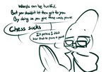 Rating: s
ID: 5377209
Date: 2025-02-16 12:12:02 -0500
Status: active
Score: 12
1upgobbo 2021 advice anthro clothing dialogue duo english_text eyewear female fin generation_2_pokemon generation_3_pokemon glasses good_parenting head_fin hi_res jay_(1upgobbo) kay_(1upgobbo) larvitar male monochrome mostly_nude mudkip nintendo open_mouth pokemon pokemon_(species) scarf scarf_only simple_background text wearing_glasses young young_female post #5377209