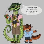 Rating: s
ID: 5597089
Date: 2025-05-25 10:09:22 -0400
Status: active
Score: 22
1:1 2020 adopted_(lore) anthro baby baby_carrier beverage chameleon_(wof) clay_(wof) clothed clothing dialogue digital_media_(artwork) dragon english_text eyewear fangs father_(lore) female footwear glasses group hand_holding happy herakidpatrol hi_res hybrid male mudwing_(wof) mythological_creature mythological_scalie mythology nightwing_(wof) parent_(lore) rainwing_(wof) sandals sandwing_(wof) scalie shoes signature simple_background skywing_(wof) sunny_(wof) tail teeth text text_on_clothing tongue tongue_out trio wings_of_fire young post #5597089