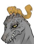 Rating: s
ID: 4008519
Date: 2023-04-22 17:55:54 -0400
Status: active
Score: 64
alien ambiguous_gender anthro arxur_(the_nature_of_predators) brown_body brown_fur carrying_another disgracefull dossur_(the_nature_of_predators) duo extreme_size_difference felra_(the_nature_of_predators) feral fur grey_body grey_scales hi_res isif_(the_nature_of_predators) looking_at_viewer mammal on_head pupils reptile scales scalie sharp_teeth simple_background size_difference slit_pupils spoiler teeth the_nature_of_predators white_background yellow_eyes post #4008519