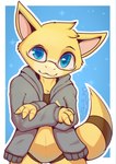 Rating: s
ID: 5122134
Date: 2024-10-17 19:19:56 -0400
Status: active
Score: 40
abby_(abra) abra anthro blue_eyes clothing coffeefly eyebrows eyewear generation_1_pokemon glasses hi_res nintendo pokemon pokemon_(species) raised_eyebrow smile sweater topwear post #5122134