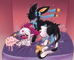 Rating: e
ID: 3757138
Date: 2022-12-18 02:53:37 -0500
Status: active
Score: 96
absol anal anal_penetration animal_genitalia animal_penis bed bite black_body black_ears black_fur blue_body blue_fur blue_paws blush blush_lines bodily_fluids claws cum cum_in_ass cum_inside dialogue duo ear_bite eeveelution entwined_tails espeon fan_character feline_genitalia feline_penis feral fur furniture generation_2_pokemon generation_3_pokemon generation_4_pokemon generation_6_pokemon genital_fluids genitals heart_symbol hi_res hybrid_pokemon justiceposting luxray male male/male moan multicolored_body nintendo on_bed onomatopoeia penetration penis pink_penis pokemon pokemon_(species) red_body red_fur sanas shiny_pokemon sound_effects speech_bubble sweat sylveon tail tail_coil text toe_claws white_body white_fur yellow_inner_ear post #3757138