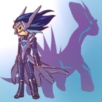 1:1 alternate_species blue_hair cosplay dialga duo generation_4_pokemon hair hitec human humanized legendary_pokemon male mammal nintendo pokemon pokemon_(species)