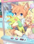 Rating: s
ID: 4785953
Date: 2024-05-16 00:46:43 -0400
Status: active
Score: 43
anthro blue_eyes blush bottomwear claw_machine clothing domestic_cat felid feline felis fur hair hi_res looking_at_viewer male mammal multicolored_body multicolored_fur orange_body orange_fur piporinton plushie shirt shorts solo topwear toy two_tone_body two_tone_fur young post #4785953