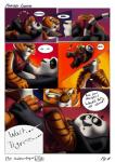 absurd_res anthro bear comic dialogue digital_media_(artwork) dreamworks english_text felid female giant_panda hi_res kissing kung_fu_panda male mammal master_po_ping master_tigress pantherine sabrotiger text tiger